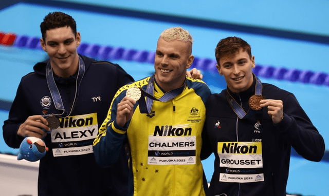 荷兰游泳选手凯尔马横扫自由泳金牌