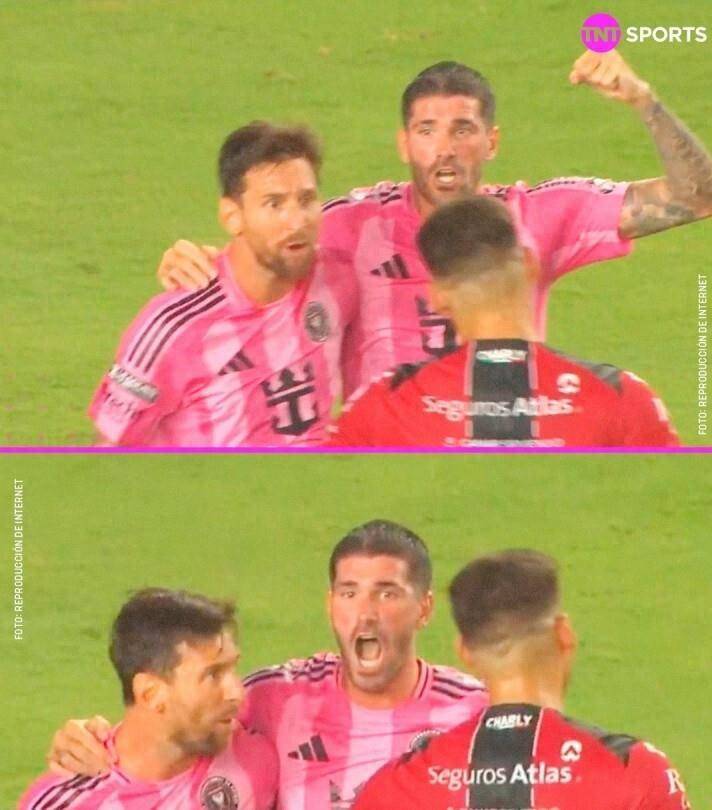 梅西攻破对手球门，获得胜利